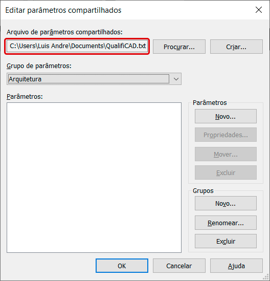 Identificador com pé-direito no Revit 26 identificador