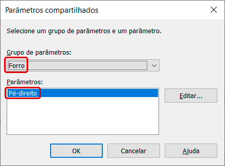 Identificador com pé-direito no Revit 30 identificador