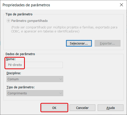 Identificador com pé-direito no Revit 31 identificador