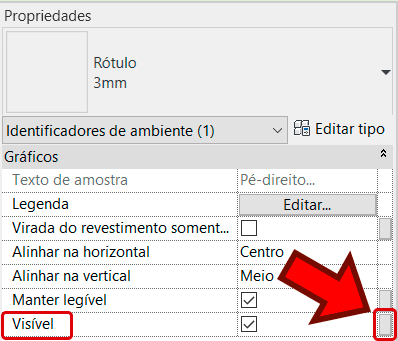 Identificador com pé-direito no Revit 36 identificador