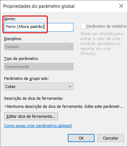 Identificador com pé-direito no Revit 43 identificador