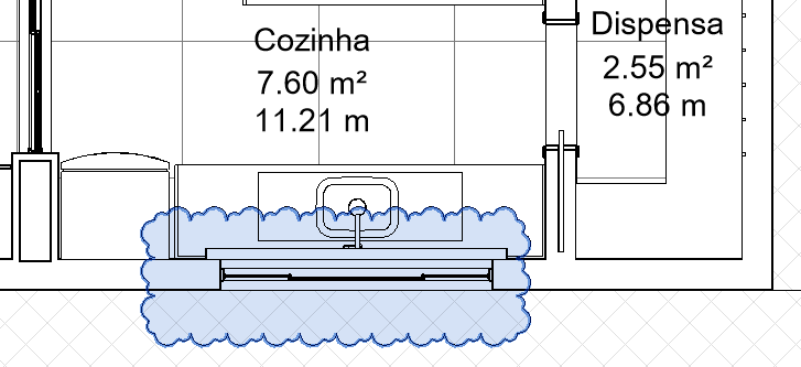Folha com Tabela de revisão - Revit 2 nuvem-de-revisão