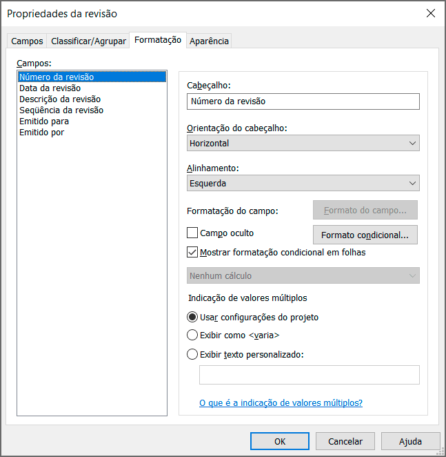 Folha com Tabela de revisão - Revit 11 nuvem-de-revisão