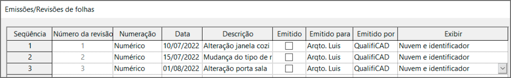 Nuvem de Revisão - Revit 13 nuvem-de-revisão