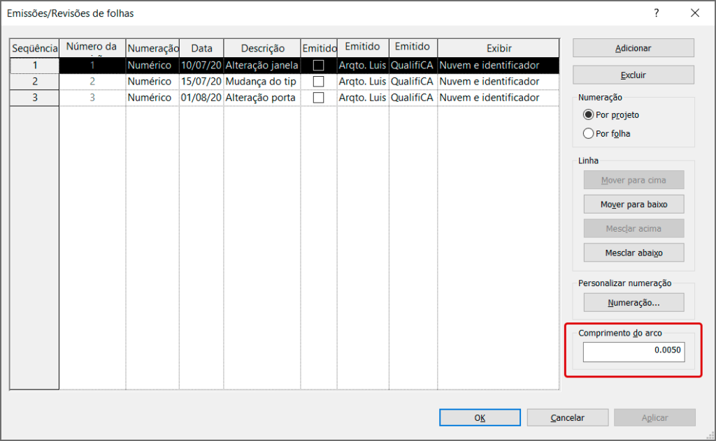 Nuvem de Revisão - Revit 21 nuvem-de-revisão