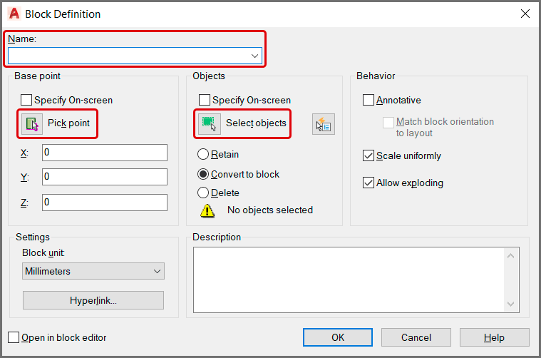 Criar blocos no AutoCAD 8 como-criar-blocos