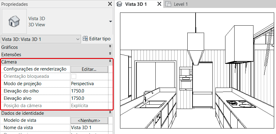 Criar câmera no Revit 8 criar-câmera