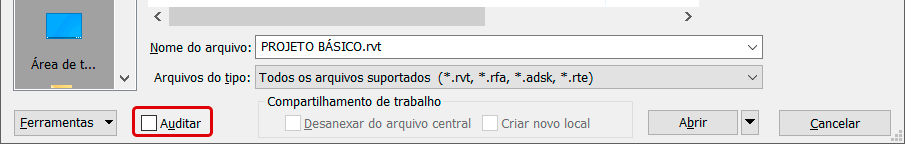 Atualizar arquivo de versões anteriores - Revit 11 atualizar-arquivo