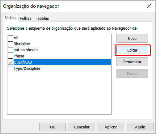 Navegador de projeto personalizado- Revit 34 navegador-de-projeto
