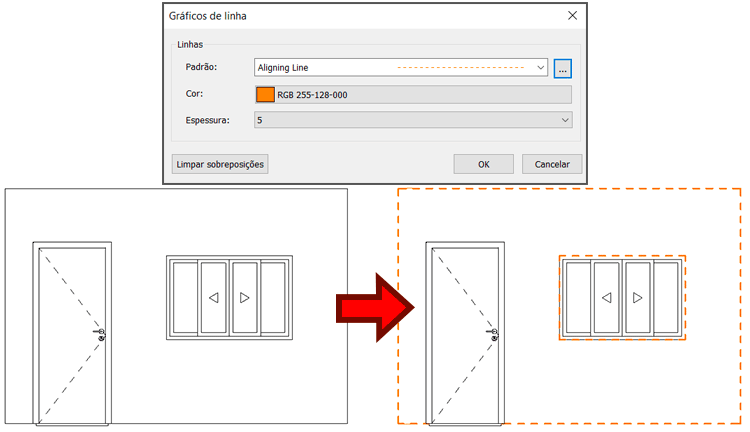 Visibilidade e sobreposição de gráficos no Revit 13 filtros-graficos