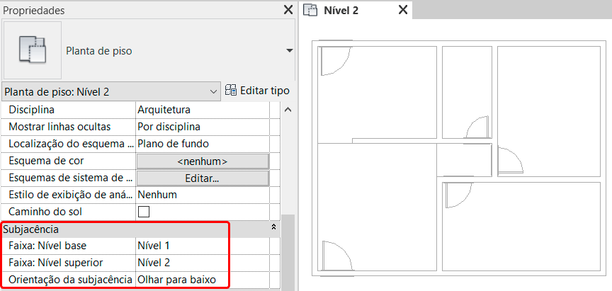 Sobrepor gráficos na vista - Revit 12 sobrepor-graficos-na-vista