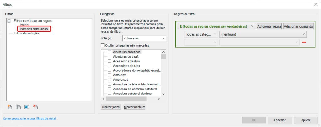 Filtros gráficos no Revit 17 filtros-gráficos