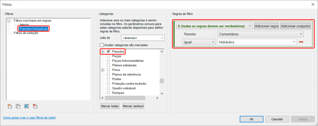 Filtros gráficos no Revit 25 filtros-gráficos