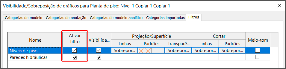 Filtros gráficos no Revit 41 filtros-gráficos