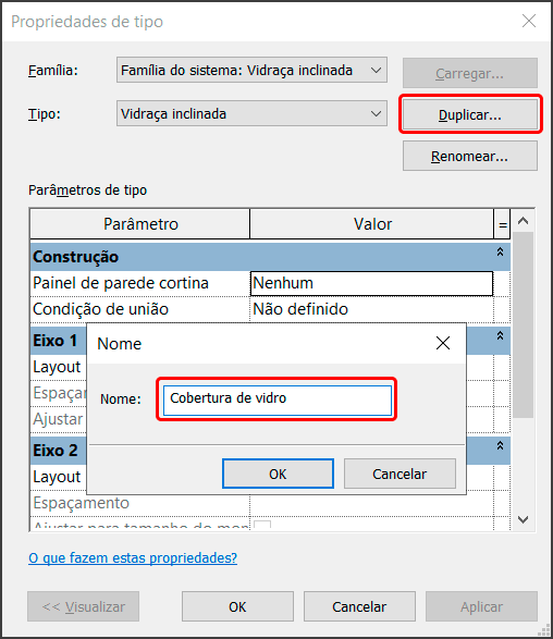 Vidraça inclinada - Revit 17 vidraça-inclinada