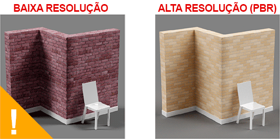 Materiais de baixa e alta resolução - Revit 25 materiais-e-texturas