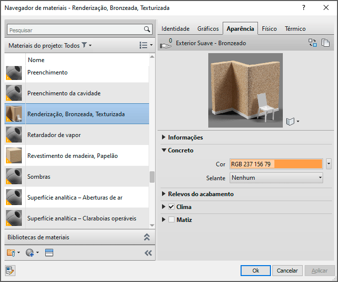 Materiais de baixa e alta resolução - Revit 7 materiais-e-texturas