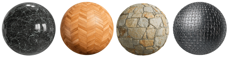 Materiais de baixa e alta resolução - Revit 30 materiais-e-texturas