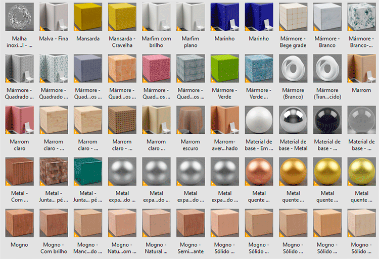 Visualizador de materiais - Revit 2 visualizador-de-materiais