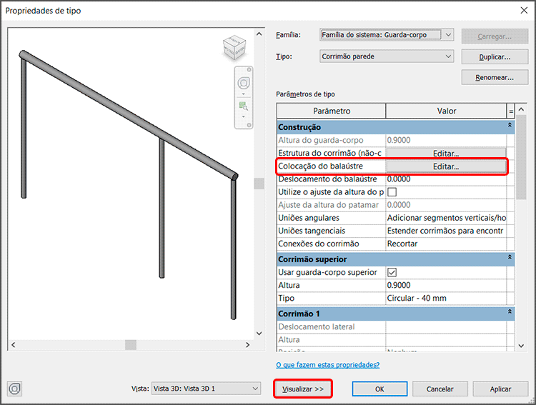 Corrimão De Parede No Revit Aprenda Agora Qualificad 6558