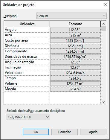 Configurar unidades no Revit 4 configurar-unidades