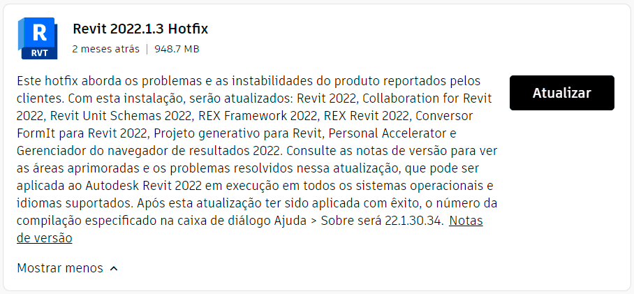 Service Packs e atualizações - Revit 9 atualizações-e-service-packs
