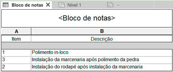 Bloco de notas - Revit 10 bloco-de-notas