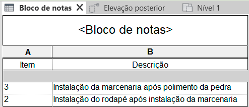 Bloco de notas - Revit 17 bloco-de-notas