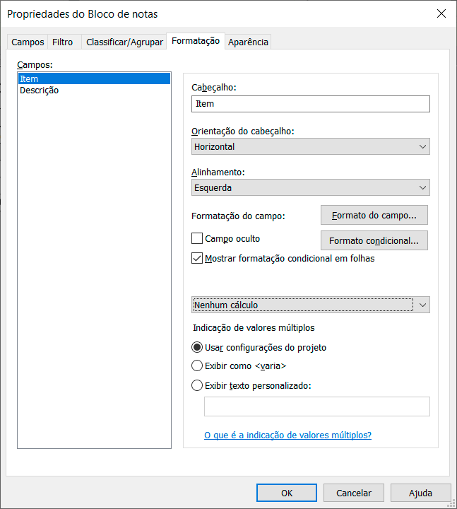 Bloco de notas - Revit 25 bloco-de-notas