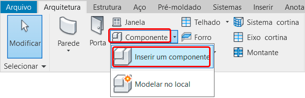 Corrimão de parede - Revit 17 corrimão-de-parede