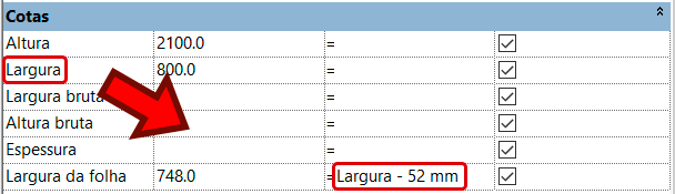 Criar família de porta - Revit 77 família-de-porta