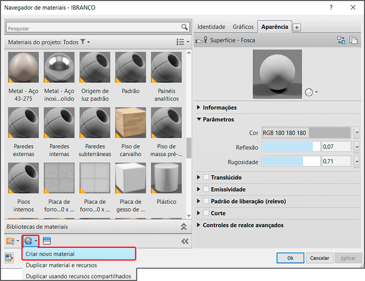 Materiais procedurais no Revit 7 materiais-procedurais-revit