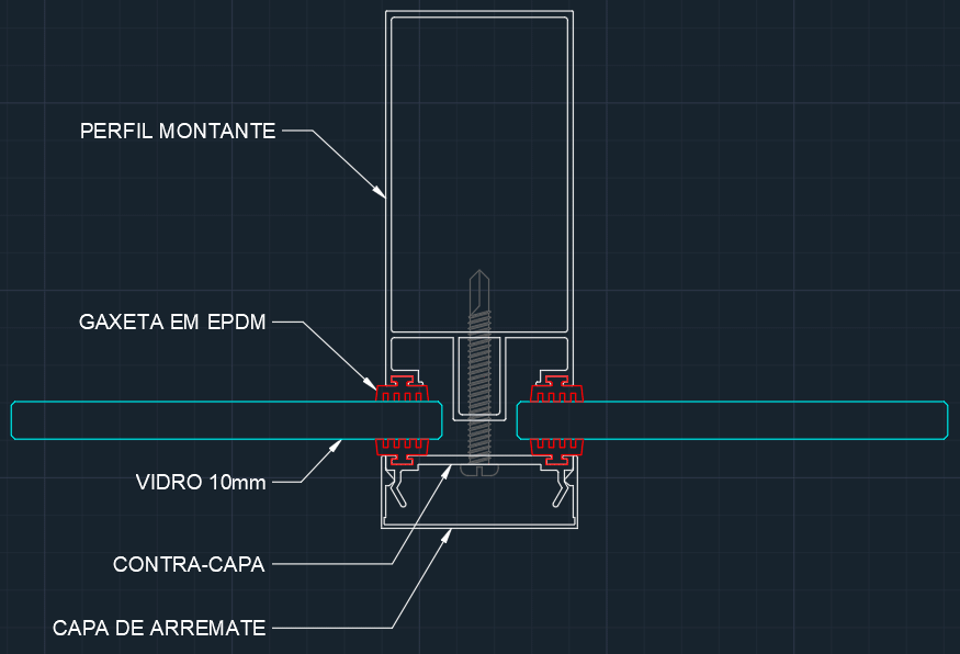 Montante de parede cortina personalizado 14 montante-parede-cortina