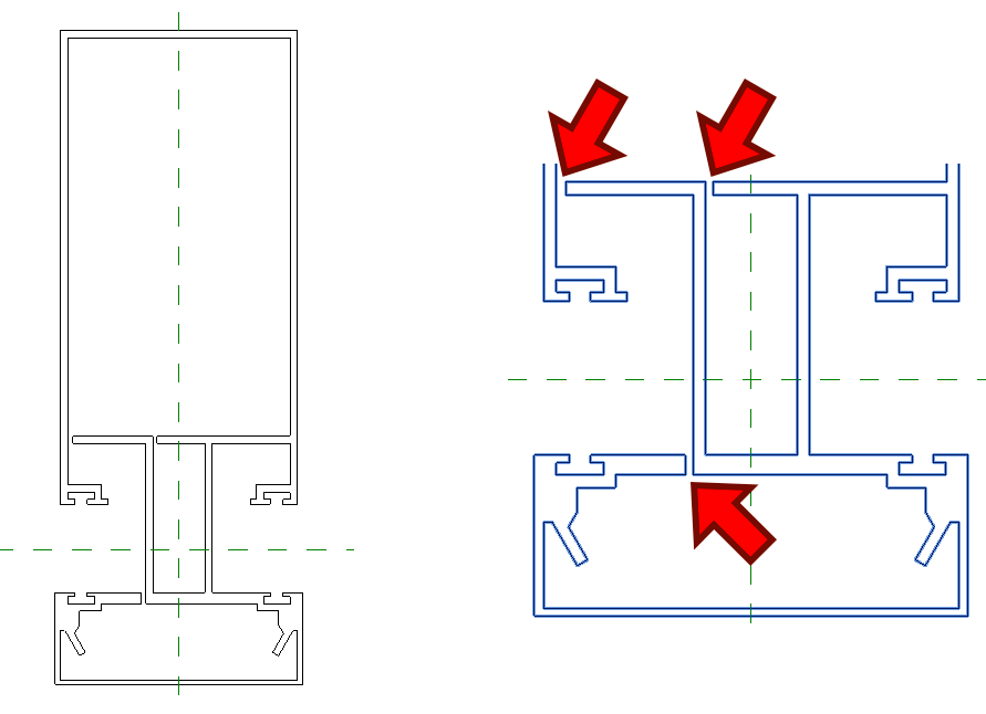 Montante de parede cortina personalizado 46 montante-parede-cortina