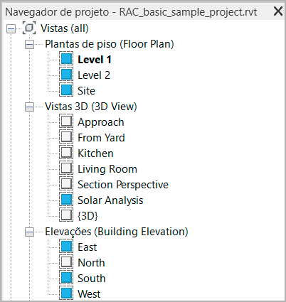Navegador de projeto personalizado- Revit 4 navegador-de-projeto
