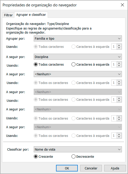 Navegador de projeto personalizado- Revit 21 navegador-de-projeto