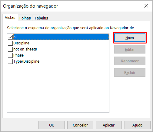 Navegador de projeto personalizado- Revit 29 navegador-de-projeto