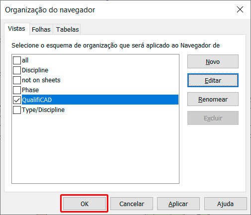 Navegador de projeto personalizado- Revit 32 navegador-de-projeto