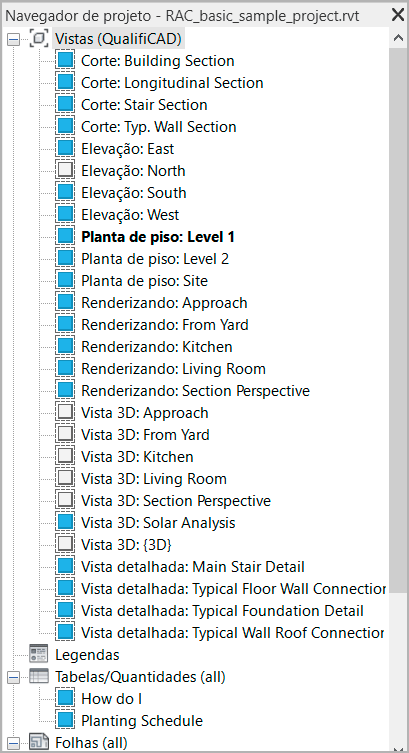 Navegador de projeto personalizado- Revit 33 navegador-de-projeto