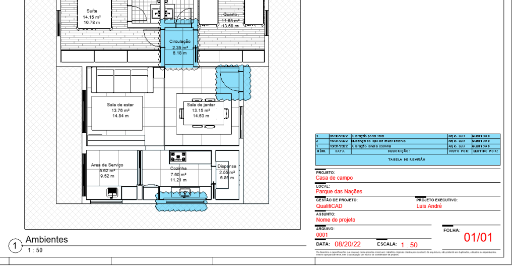Nuvem de Revisão - Revit 2 nuvem-de-revisão