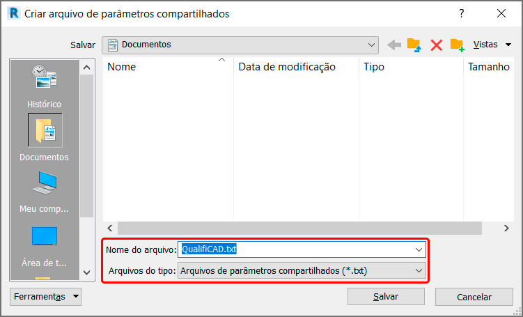 parâmetros-compartilhados