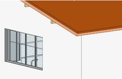 Telhado Revit - Calha 8 telhado-calha