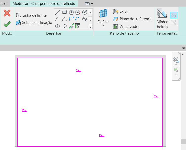 Vidraça inclinada - Revit 6 vidraça-inclinada