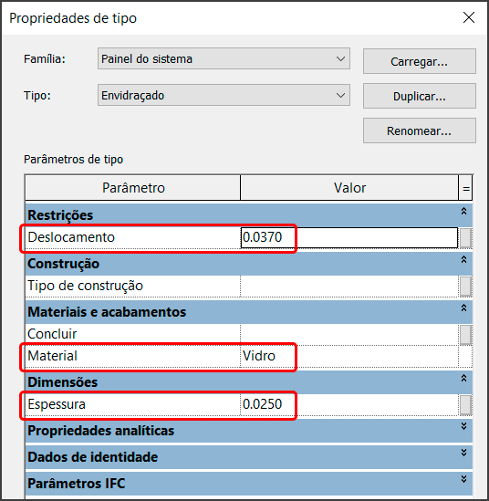 Vidraça inclinada - Revit 33 vidraça-inclinada