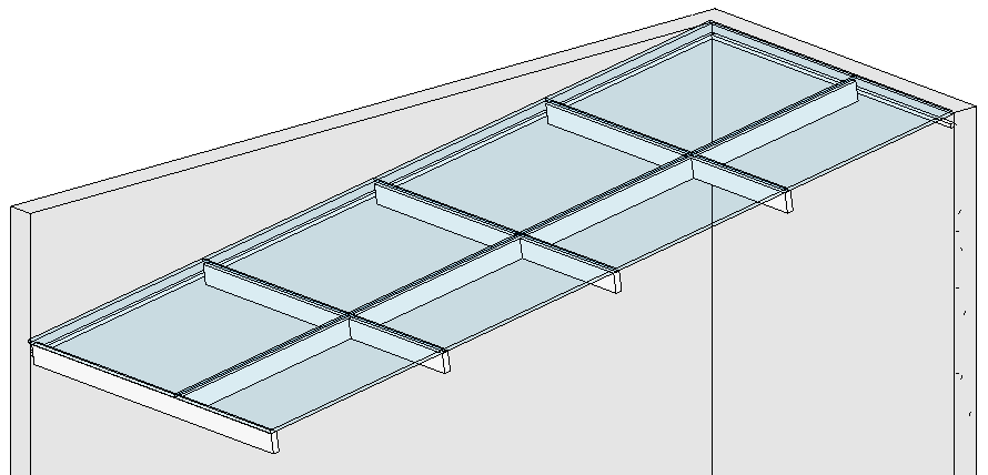 Vidraça inclinada - Revit 36 vidraça-inclinada
