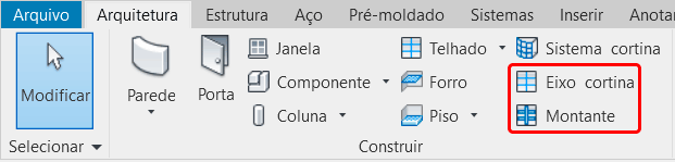 Vidraça inclinada - Revit 41 vidraça-inclinada