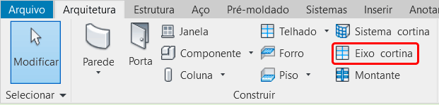 Vidraça inclinada - Revit 43 vidraça-inclinada