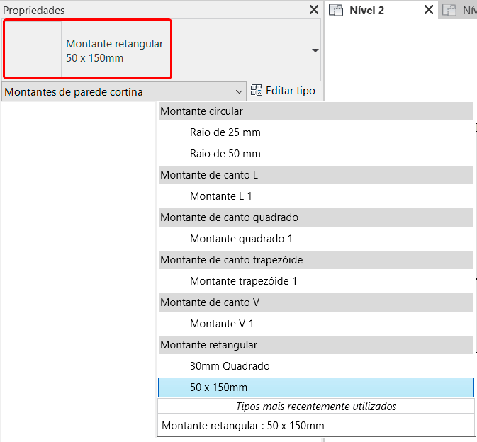 Vidraça inclinada - Revit 49 vidraça-inclinada