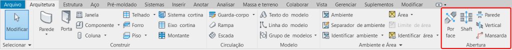 Aberturas no Revit 2 Aberturas