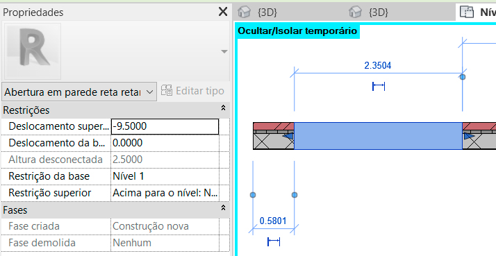 Aberturas no Revit 20 Aberturas